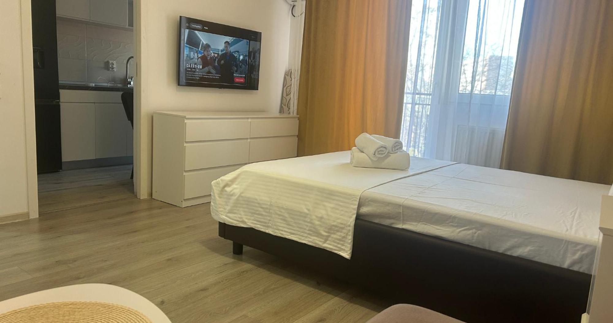 Apartament Garsoniera Cu Parcare Si Self Check-in Langa Grand Arena Bucureşti